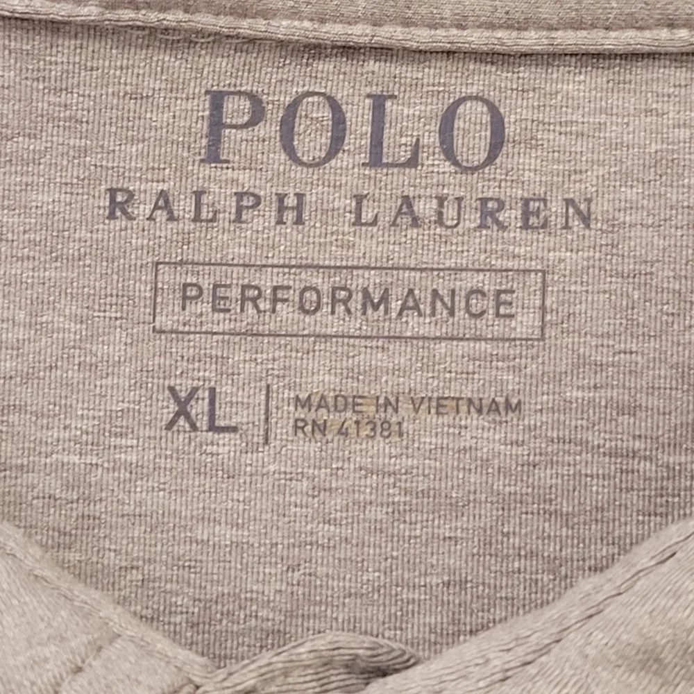 Ralph Lauren Pima Soft Grey Polo Shirt Size XL NWOT - Picture 8 of 11